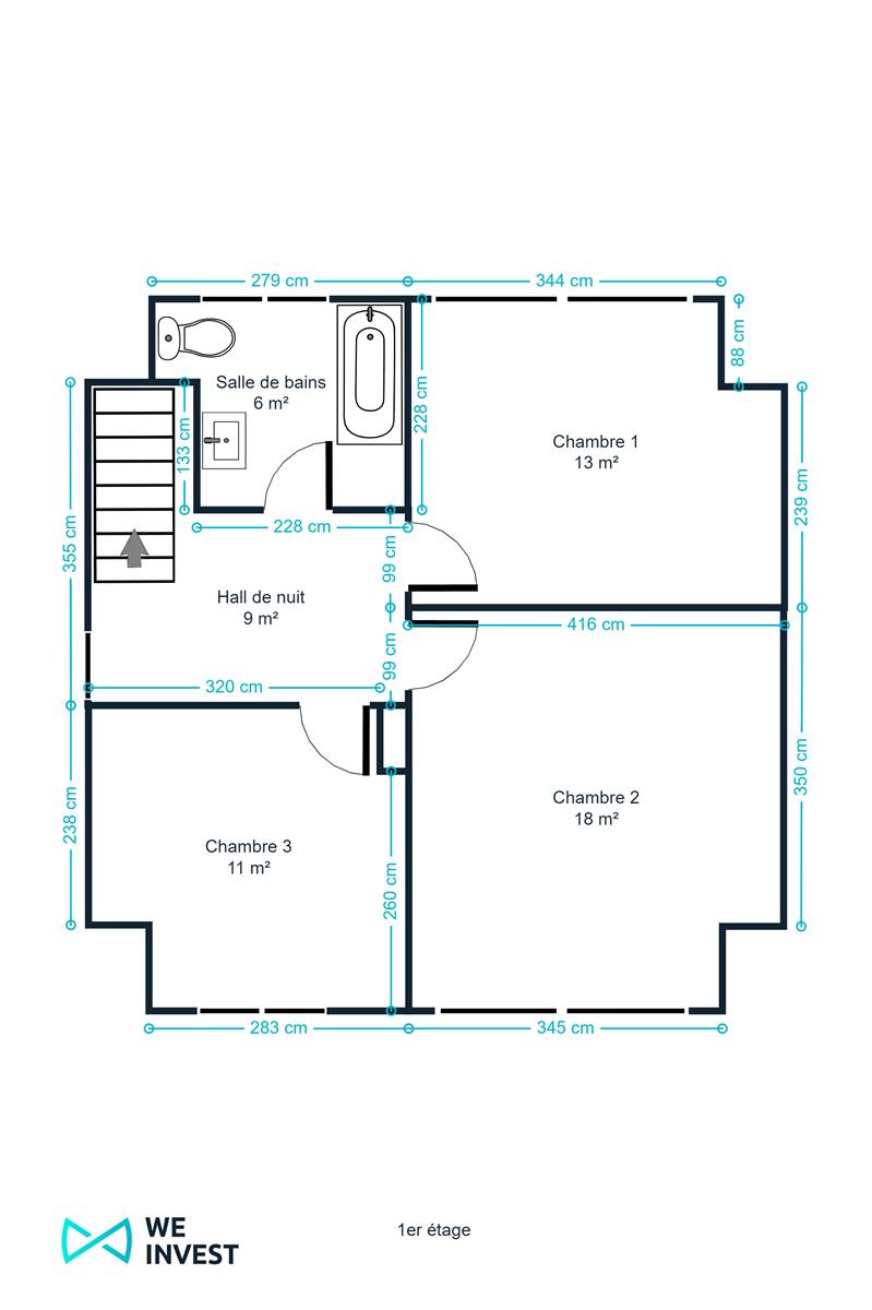 Picture 3 of 4 for House with three bedrooms in Barvaux-sur-Ourthe