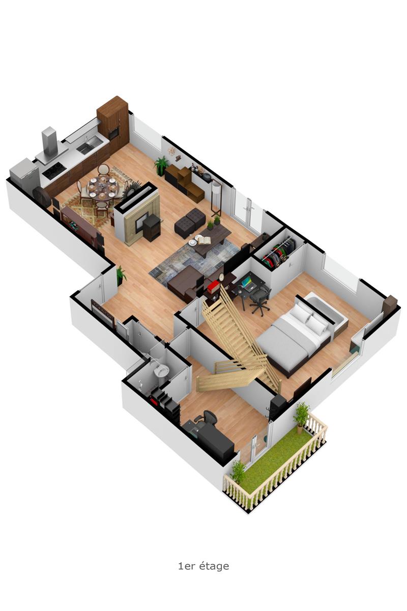 Picture 2 of 4 for Flat with two bedrooms in Genappe