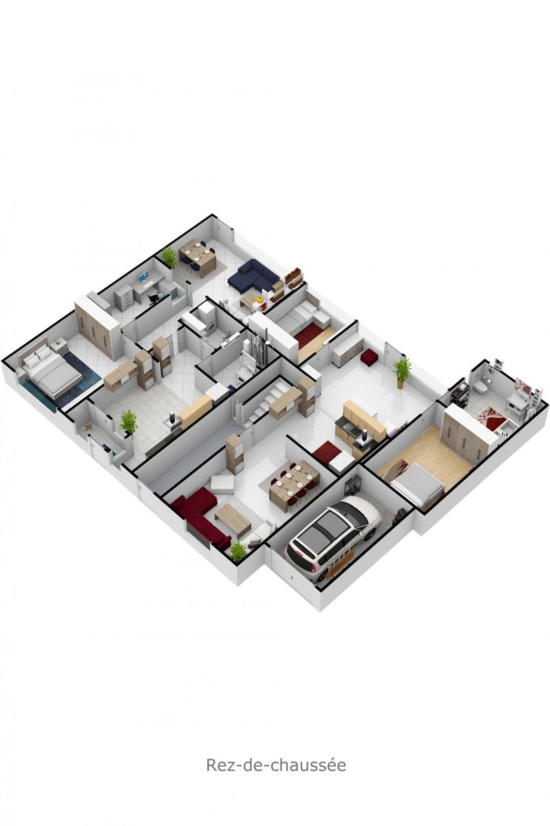 Photo 2 sur 4 pour Maison de huit chambres à Bomal sur Ourthe